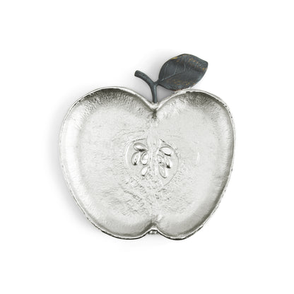 Apple Plate - Silver