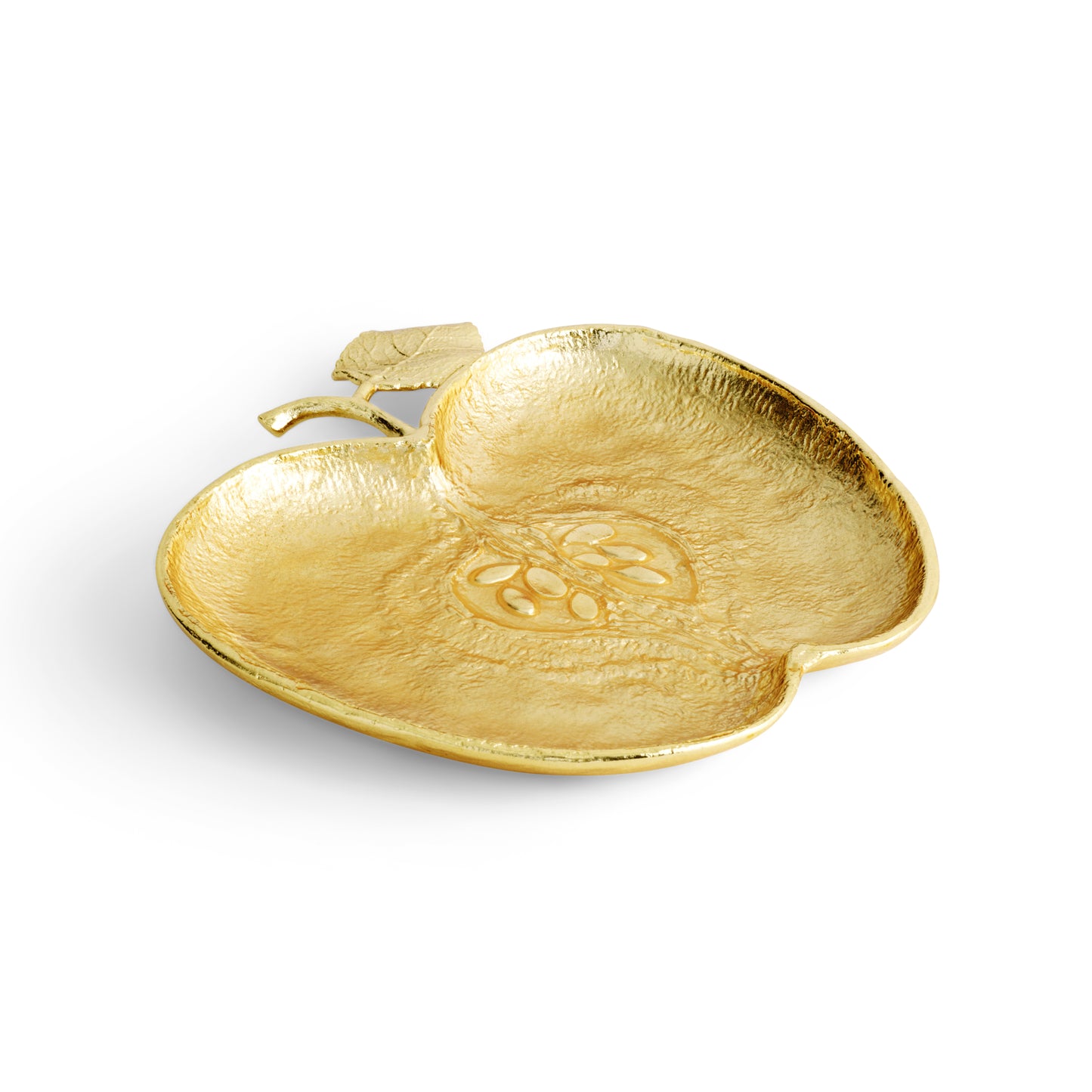 Apple Plate - Gold