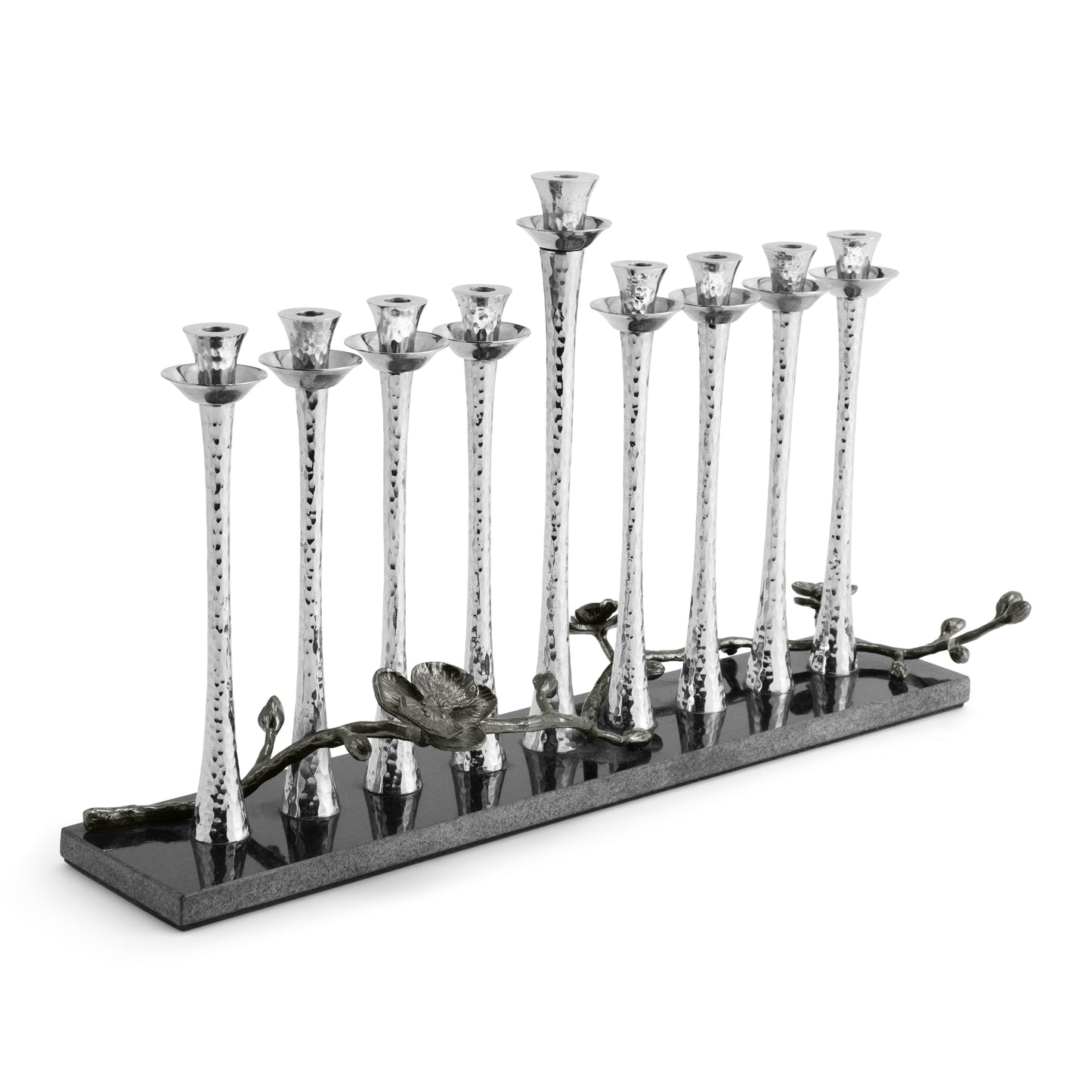 Black Orchid Menorah