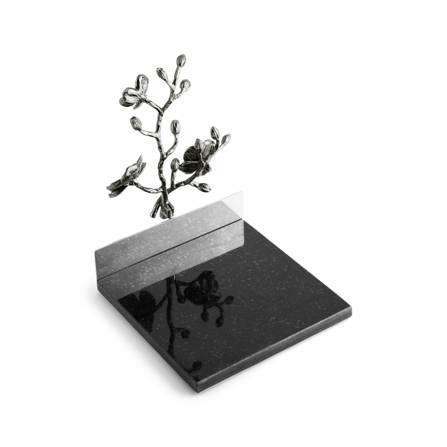 Black Orchid Dinner Napkin Holder