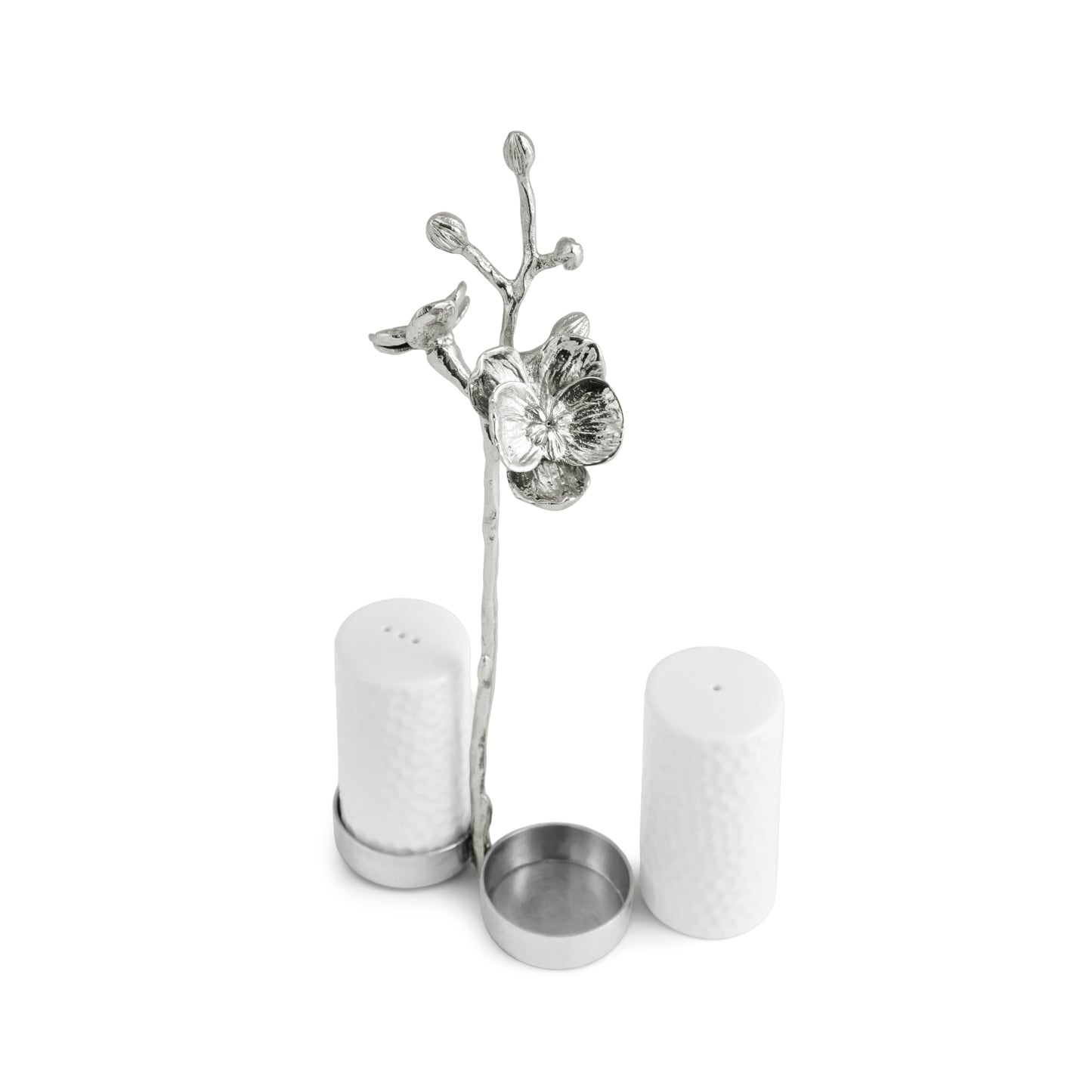 White Orchid Salt & Pepper Set