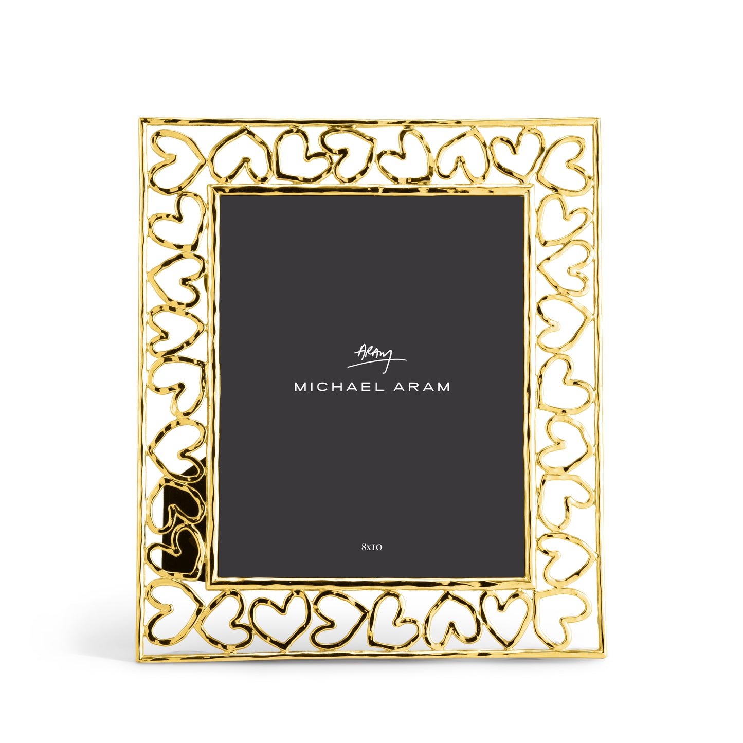 Heart Frame 8x10 Goldtone