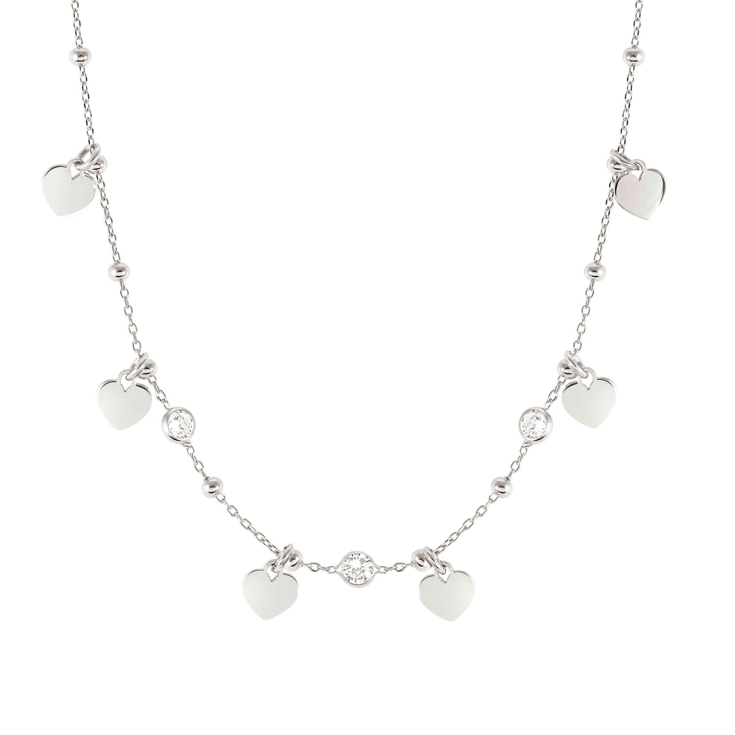 Melodie Necklace With Heart And Cubic Zirconia