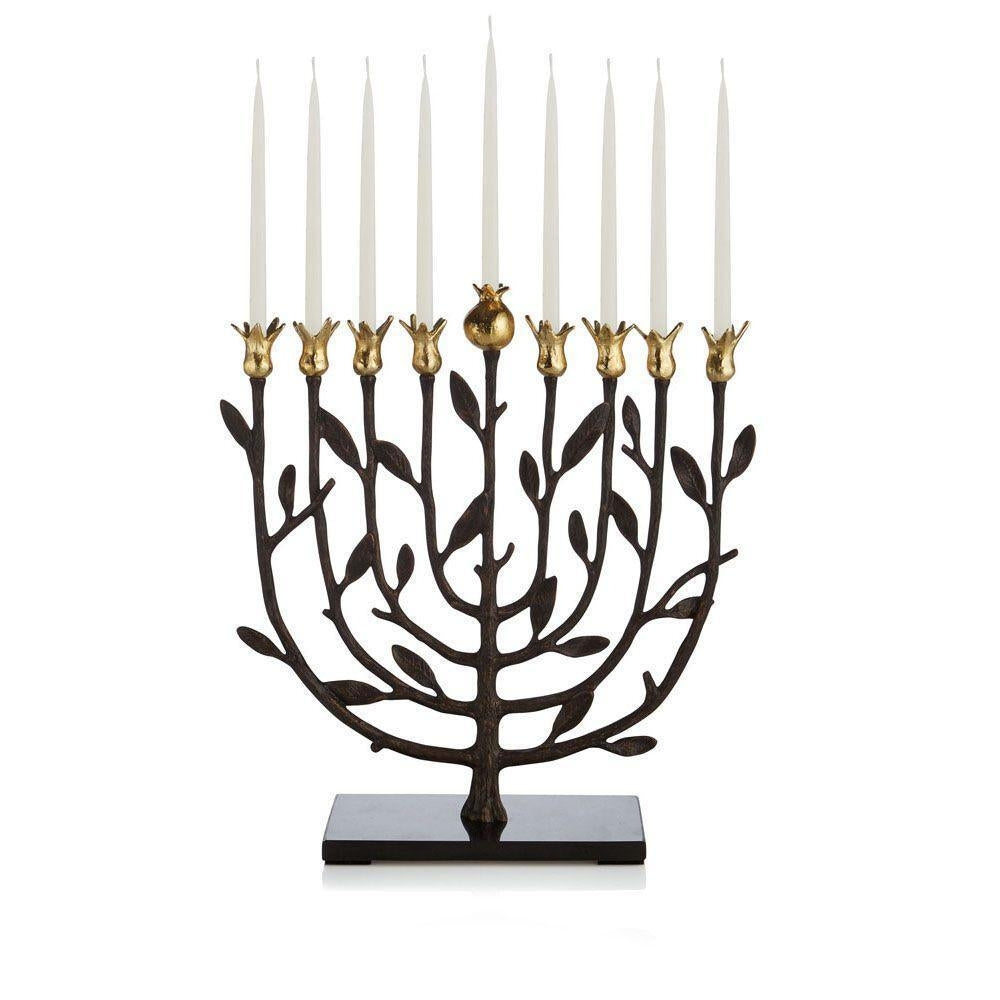 Pomegranate Menorah