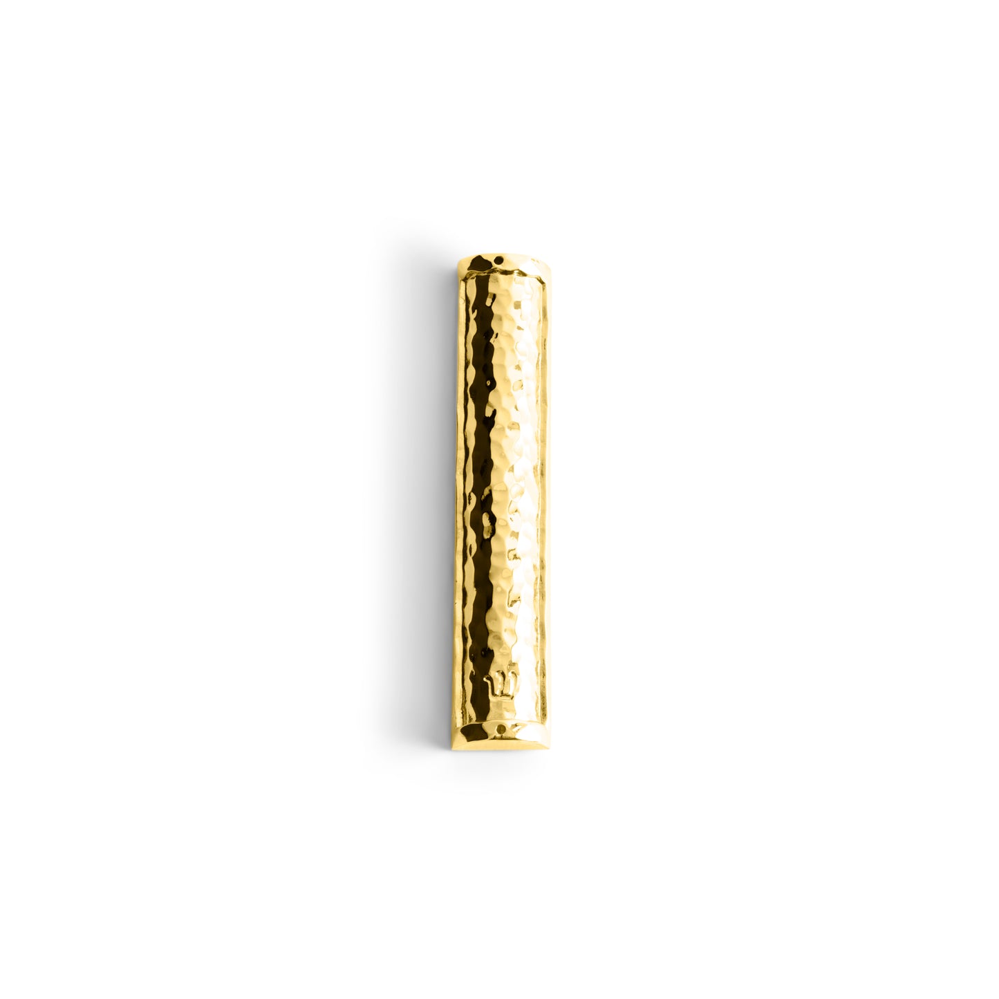 Hammertone Mezuzah Gold - Small