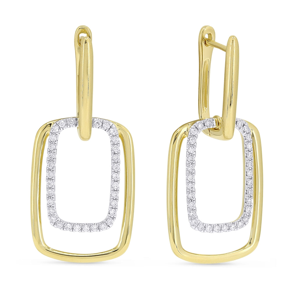 14 Karat Yellow Gold Earrings
