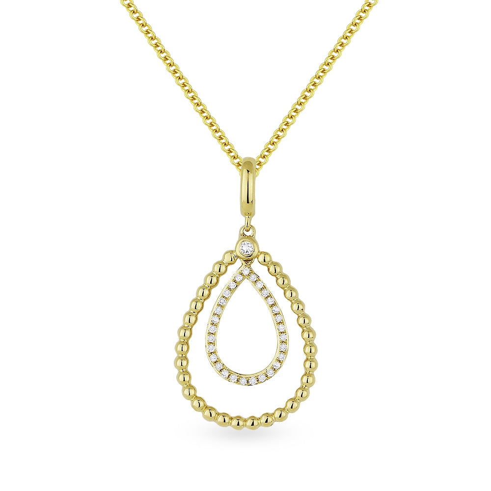 14 Karat Yellow Gold Pendant