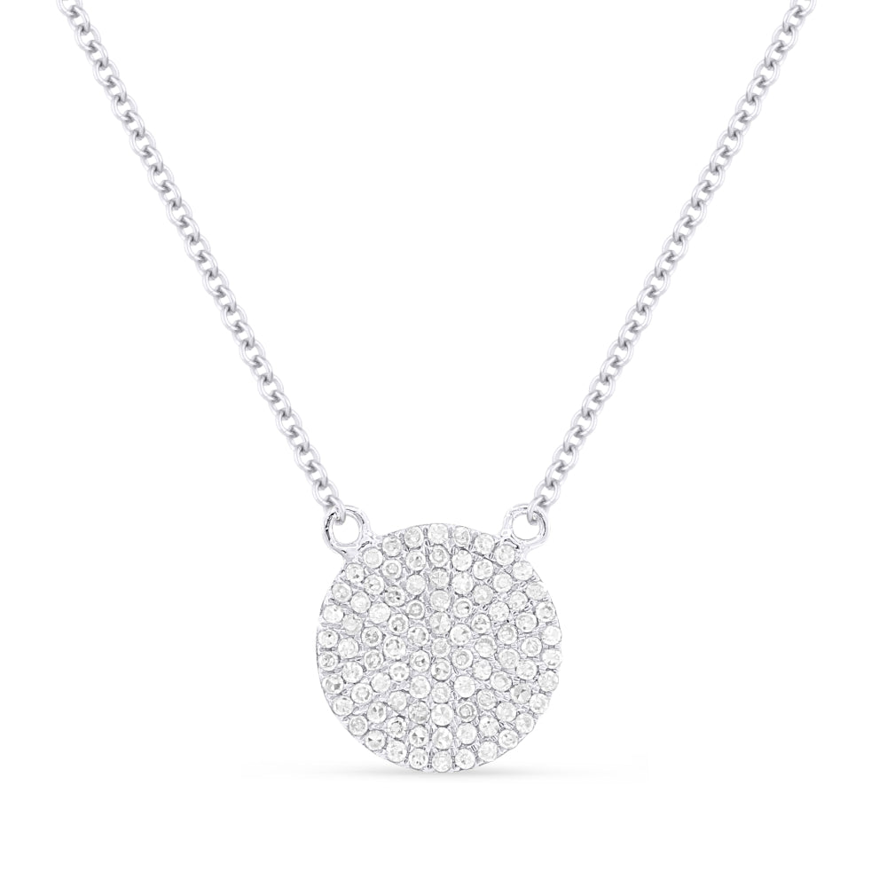 14 Karat White Gold Pendant