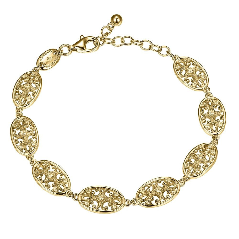 Sterling Silver Gold Plated Bracelet