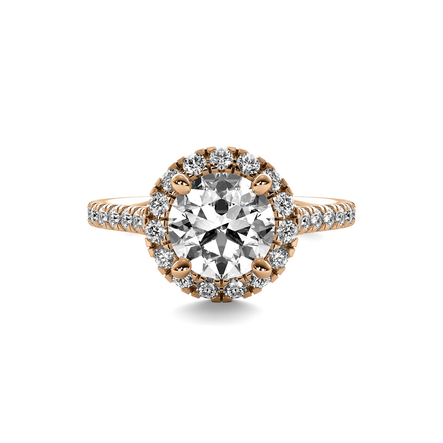 Round Brilliant Cut Solitaire Engagement Ring