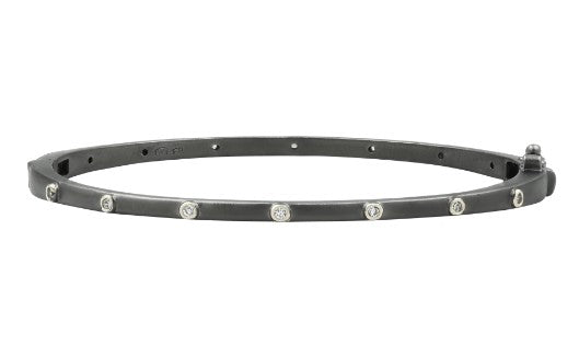Thin Bezel Stacking Bangle