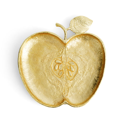 Apple Plate - Gold