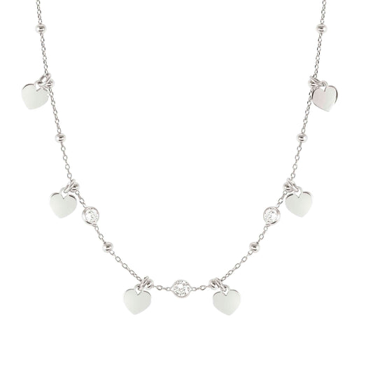 Melodie Necklace With Heart And Cubic Zirconia