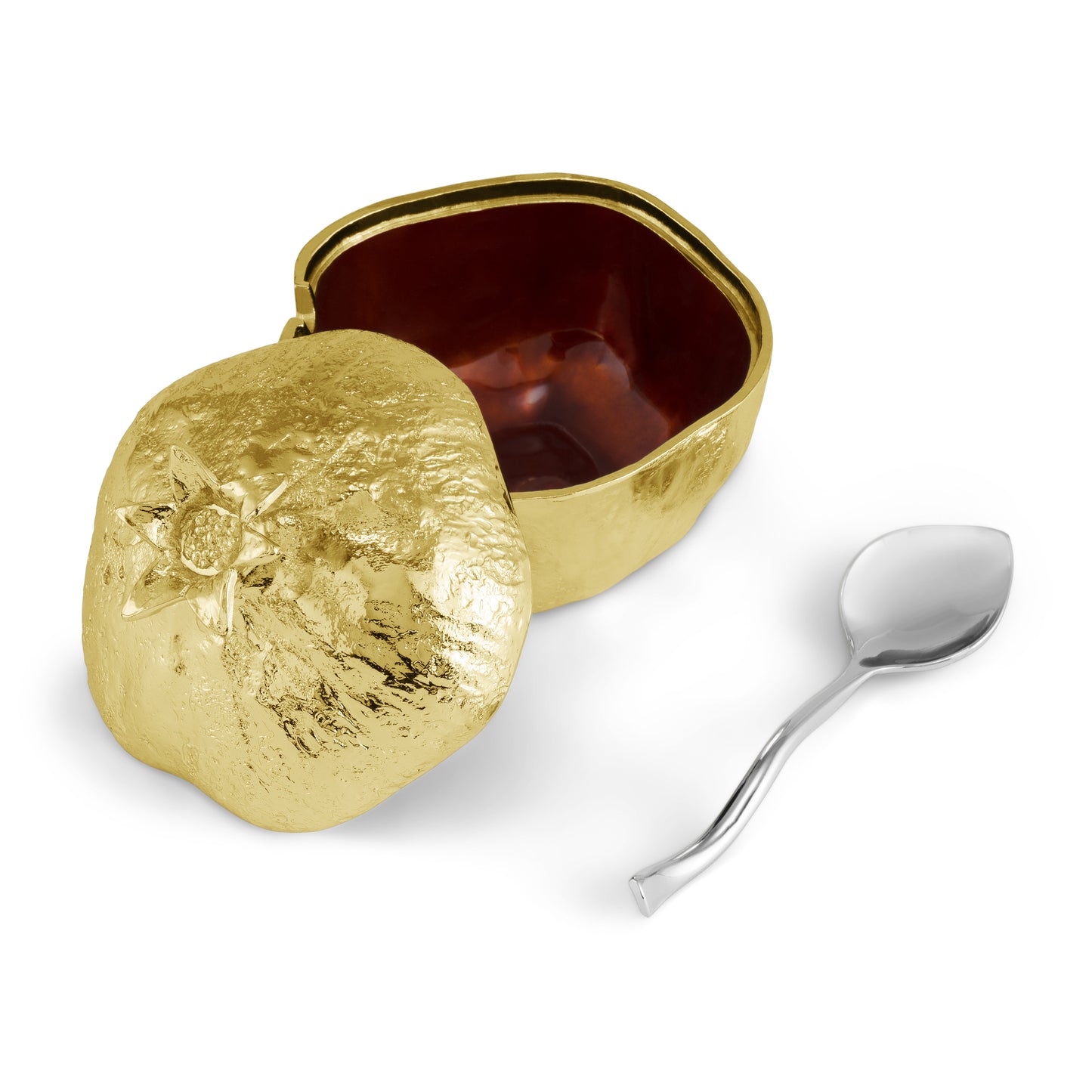 Pomegranate Mini Pot with Spoon
