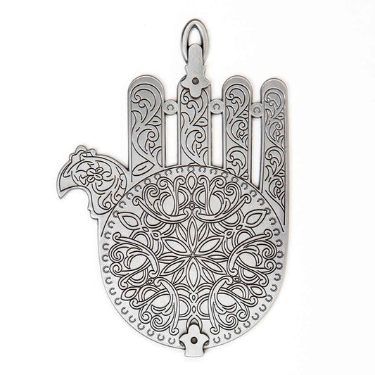 Amulet – Moroccan Hamsa - Silver