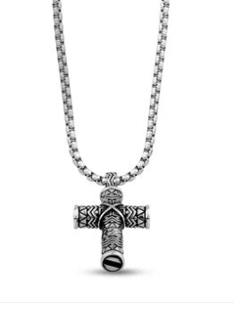 CREMATION CROSS PENDANT