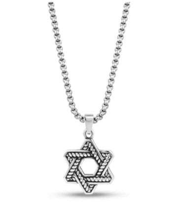 Star Of David Dot Design Pendant