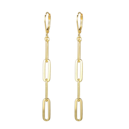 Sterling Silver Gold Plated Earrings