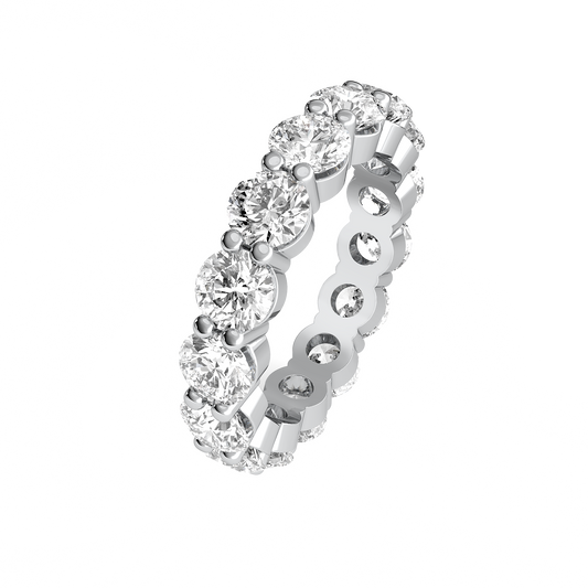 Eternity Band Common Prong Round Diamonds