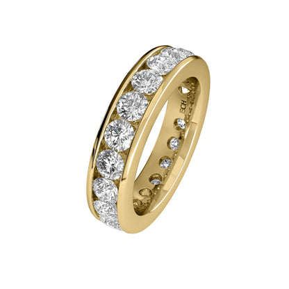 Cannel Setting Eternity Band