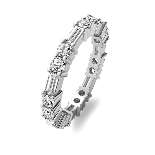 Combination Eternity Band