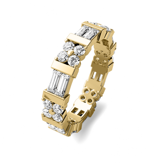 Combination Eternity Band